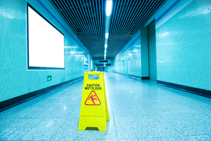 slip and fall accidents on business property