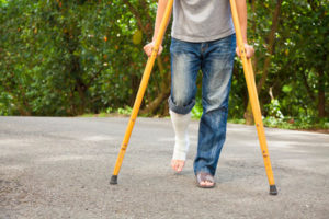 americans with disabilities act crutches