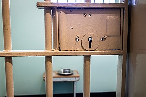 a jail cell that was supposedly used for unlawful detainment