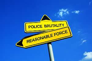 Police brutal signage board. Each state sets its own statute of limitations